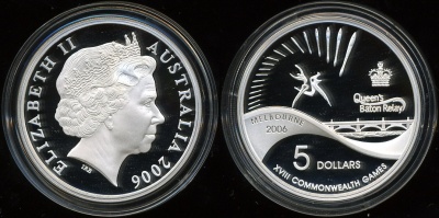 Австралия. 5 долларов. 2006 (Proof)