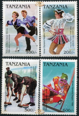Танзания. 1997. Зимняя Олимпиада, Нагано 1998 (Серия. MNH OG)