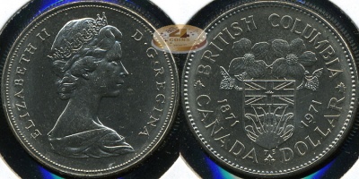 Канада. 1 доллар. 1971 (Unc)