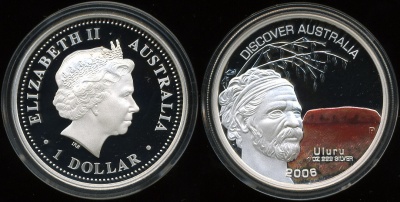 Австралия. 1 доллар. 2006 (Proof. Серебро. Эмаль)