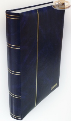 Альбом (кляссер) для марок 1169/60. 60 черных страниц (Lindner)