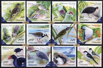 Вануату. 2012. Птицы Вануату (Серия. MNH OG)
