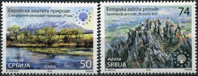 Сербия. 2019. Европейская программа защиты природы (Серия. MNH OG)