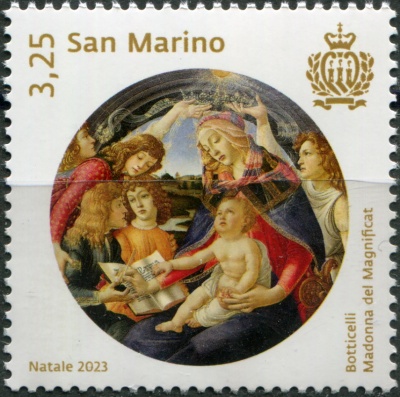 Сан-Марино. 2023. Рождество (Почтовая марка. MNH OG)