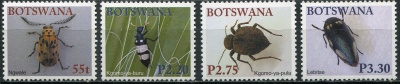 Ботсвана. 2003. Жуки (Серия Почтовых марок. MNH OG)