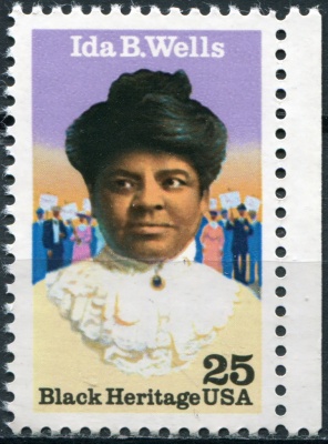 США. 1990. Ида Уэллс-Барнет (1862-1931), журналист и активист (Почтовая марка. MNH OG)