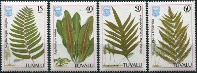 Тувалу. 1987. Папоротники (Серия. MNH OG)