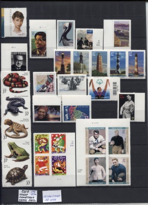США. Набор памятных марок. 2003 (30 шт., Негашенные)