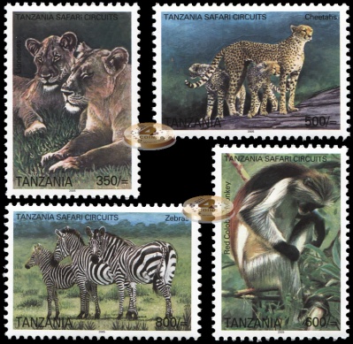 Танзания. 2005. Сафари в Танзании (Серия. MNH OG)