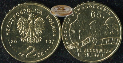 Польша. 2 злотых. 2010 (Unc)