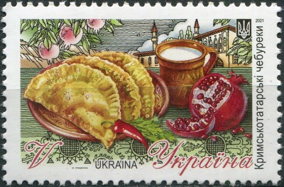 Украина. 2021. Традиционные блюда Украины (Серия Почтовых марок. MNH OG)