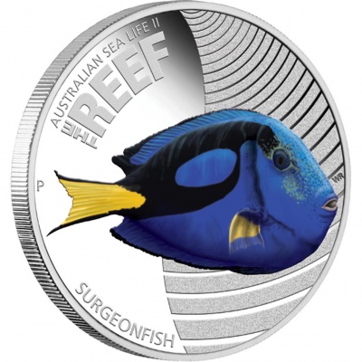 Австралия. 50 центов. 2012 (Proof. Серебро. Эмаль)