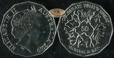 Австралия. 50 центов. 2010 (Unc)