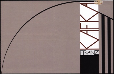Чехия. 2013. Франц Кафка [1883-1924]. Буклет (Малый лист. CTO Гашеная)