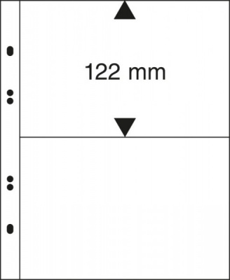 Лист Multi Collect Universal для банкнот на 2 ячейки [1 шт] (Lindner)