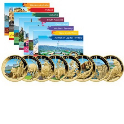 Австралия. Набор "Celebrate Australia" (8 монет) 2009