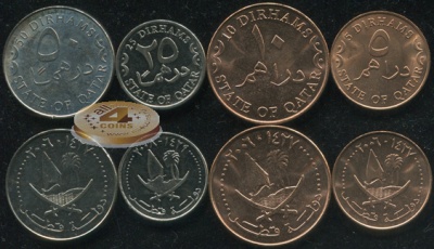 Катар. Набор №5 (4 монеты) 2006-08