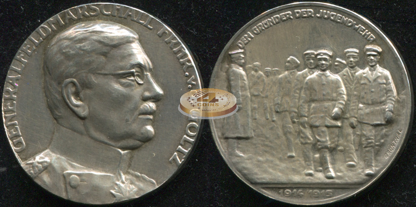 Австрия. Настольная медаль. 1915 (Unc. Серебро)