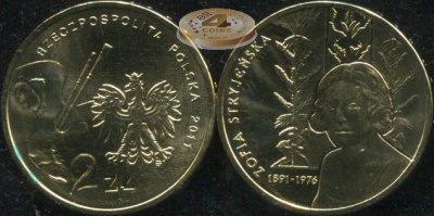 Польша. 2 злотых. 2011 (Unc)