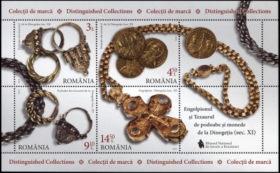 Румыния. 2015. Выдающиеся коллекции (Малый лист. MNH OG)