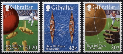 Гибралтар. 1999. 100 лет спорту Гибралтара (Серия. MNH OG)