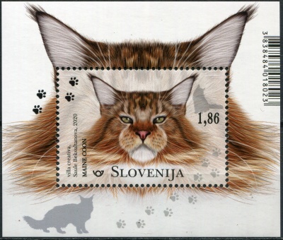 Словения. 2020. Мейн-кун (Почтовый блок. MNH OG)