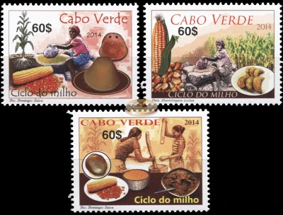 Кабо-Верде. 2014. Цикл Кукурузы (Серия. MNH OG)