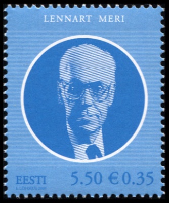 Эстония. 2009. Леннарт Мери (1929-2006) (Почтовая марка. MNH OG)