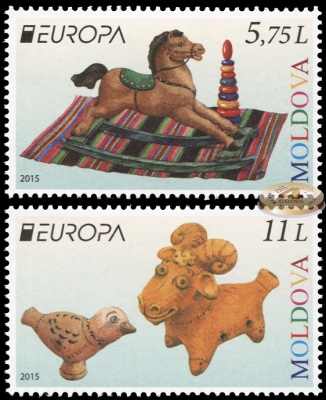 Молдова. 2015. Старые игрушки (Серия. MNH OG)