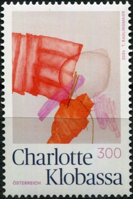 Австрия. 2024. "Слухи" (2023), Шарлотта Клобасса (Почтовая марка. MNH OG)