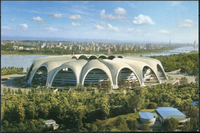 КНДР. 2011. Первомайский стадион (Открытка. Mint)