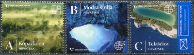 Хорватия. 2020. Природная красота Хорватии (Серия Почтовых марок. MNH OG)