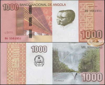 Ангола. 1000 кванза (Unc) 2013
