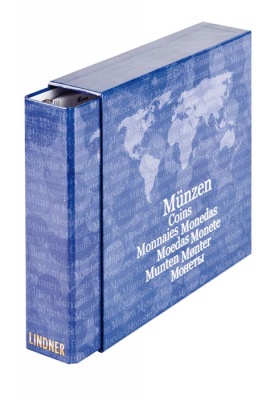 Альбом для монет Karat-Basic в шубере, с 5 листами (Lindner)