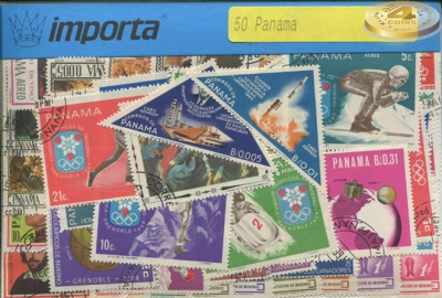 Панама. Набор почтовых марок (50 шт. Ассорти)