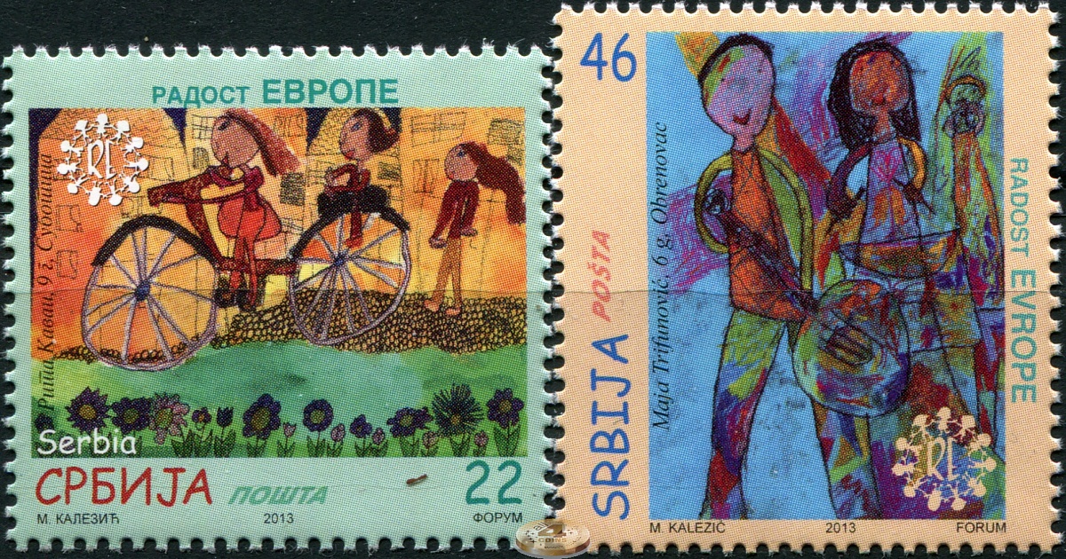 Сербия. 2013. Счастье Европы (Серия. MNH OG)