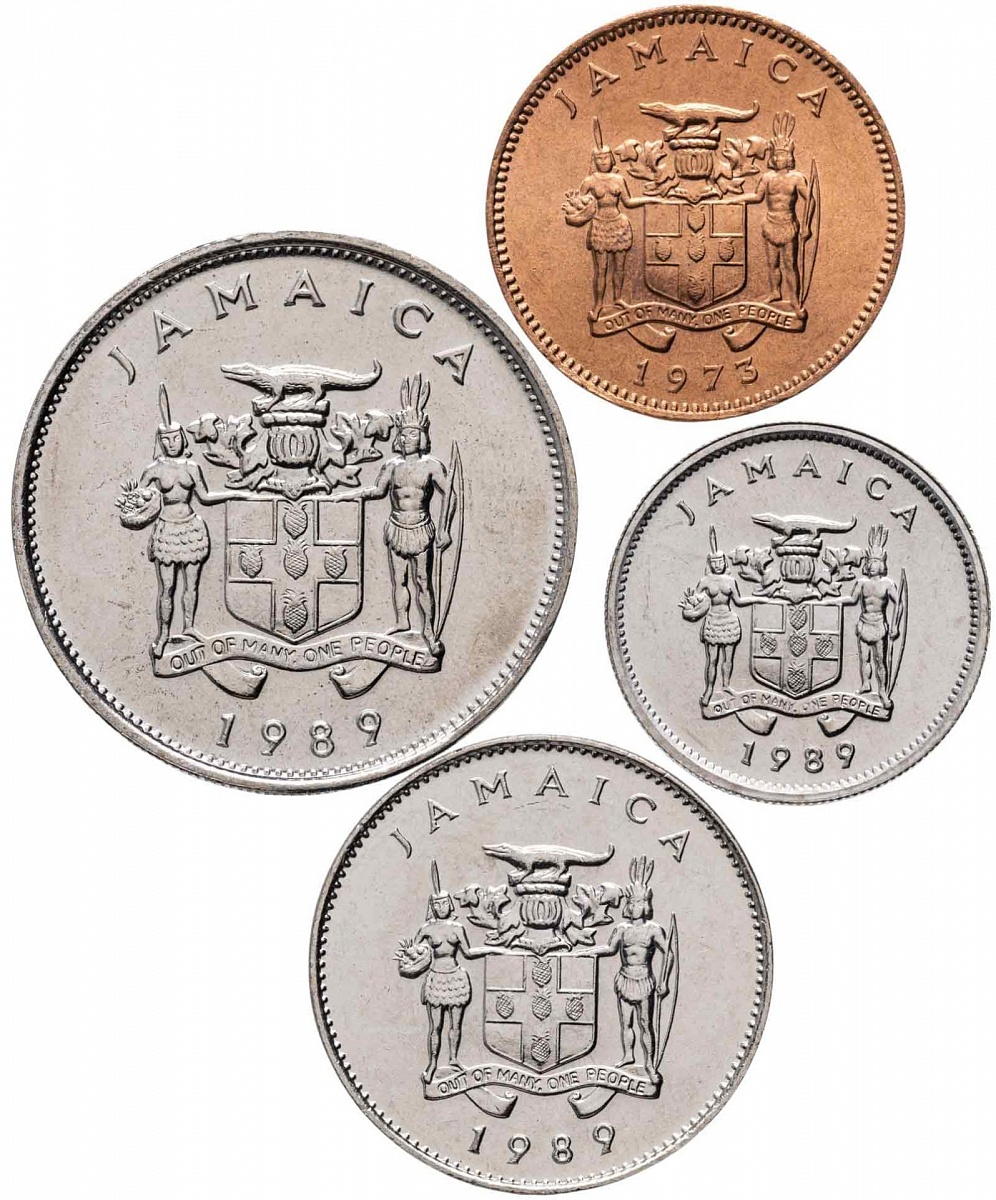 Ямайка. Набор №5 (4 монеты) 1973-89