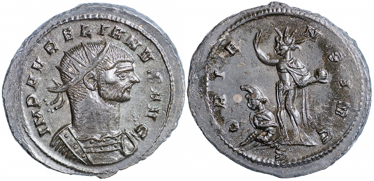 Римская империя. Аврелиан. Антониниан. aUnc биллон. 270-275